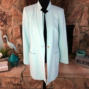 Calvin Klein one-button blazer
